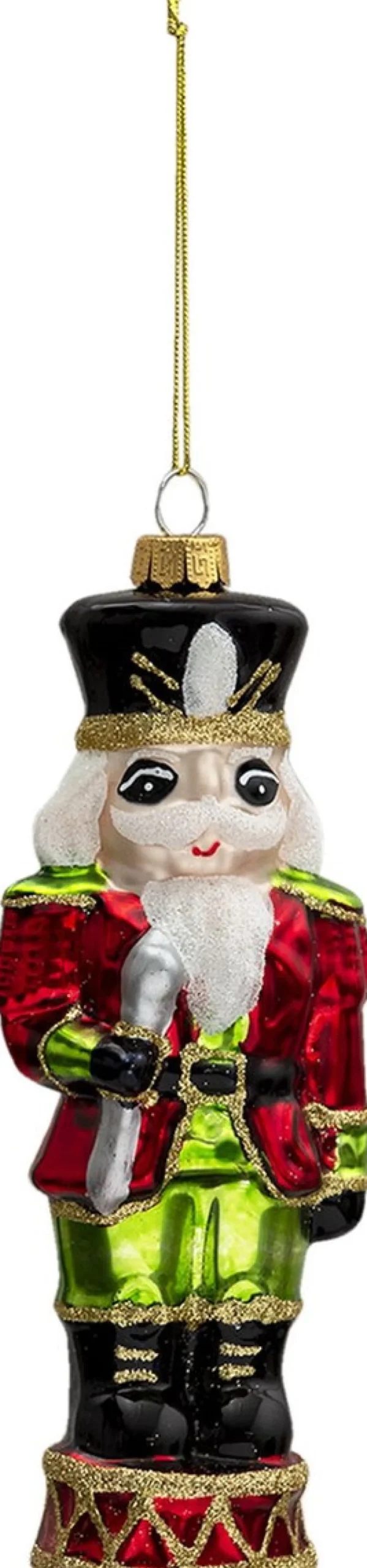 Clayre u0026 Eef Clayre & Eef Kersthanger Notenkraker 17 Cm Rood Groen Glas Kerstbal Online