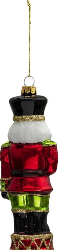 Clayre u0026 Eef Clayre & Eef Kersthanger Notenkraker 17 Cm Rood Groen Glas Kerstbal Online