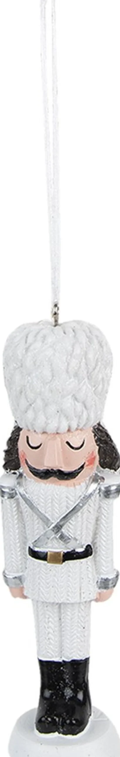 Clayre u0026 Eef Clayre & Eef Kersthanger Notenkraker 13 Cm Wit Kunststof Kerstbal New