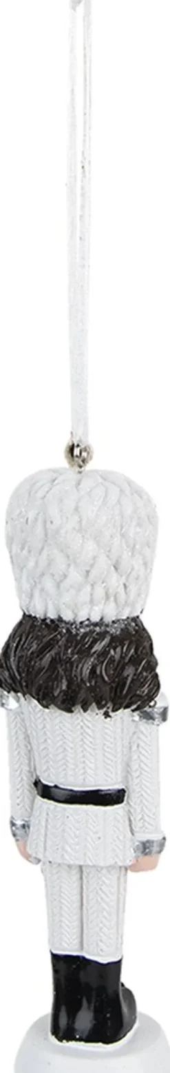 Clayre u0026 Eef Clayre & Eef Kersthanger Notenkraker 13 Cm Wit Kunststof Kerstbal New