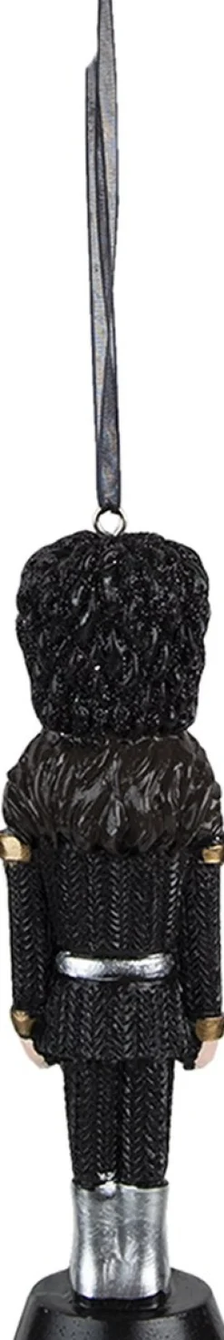Clayre u0026 Eef Clayre & Eef Kersthanger Notenkraker 13 Cm Zwart Kunststof Kerstbal New