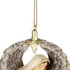 Clayre u0026 Eef Clayre & Eef Kersthanger 8X3X11 Cm Grijs Groen Kunststof Kerstbal Store