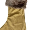 Clayre u0026 Eef Clayre & Eef Kerstsok Kerstsok 45 Cm Bruin Synthetisch Flash Sale