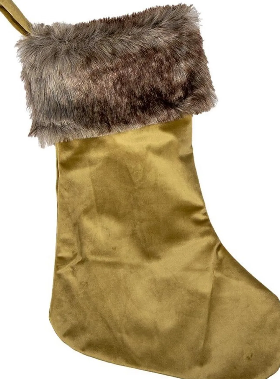 Clayre u0026 Eef Clayre & Eef Kerstsok Kerstsok 45 Cm Bruin Synthetisch Flash Sale