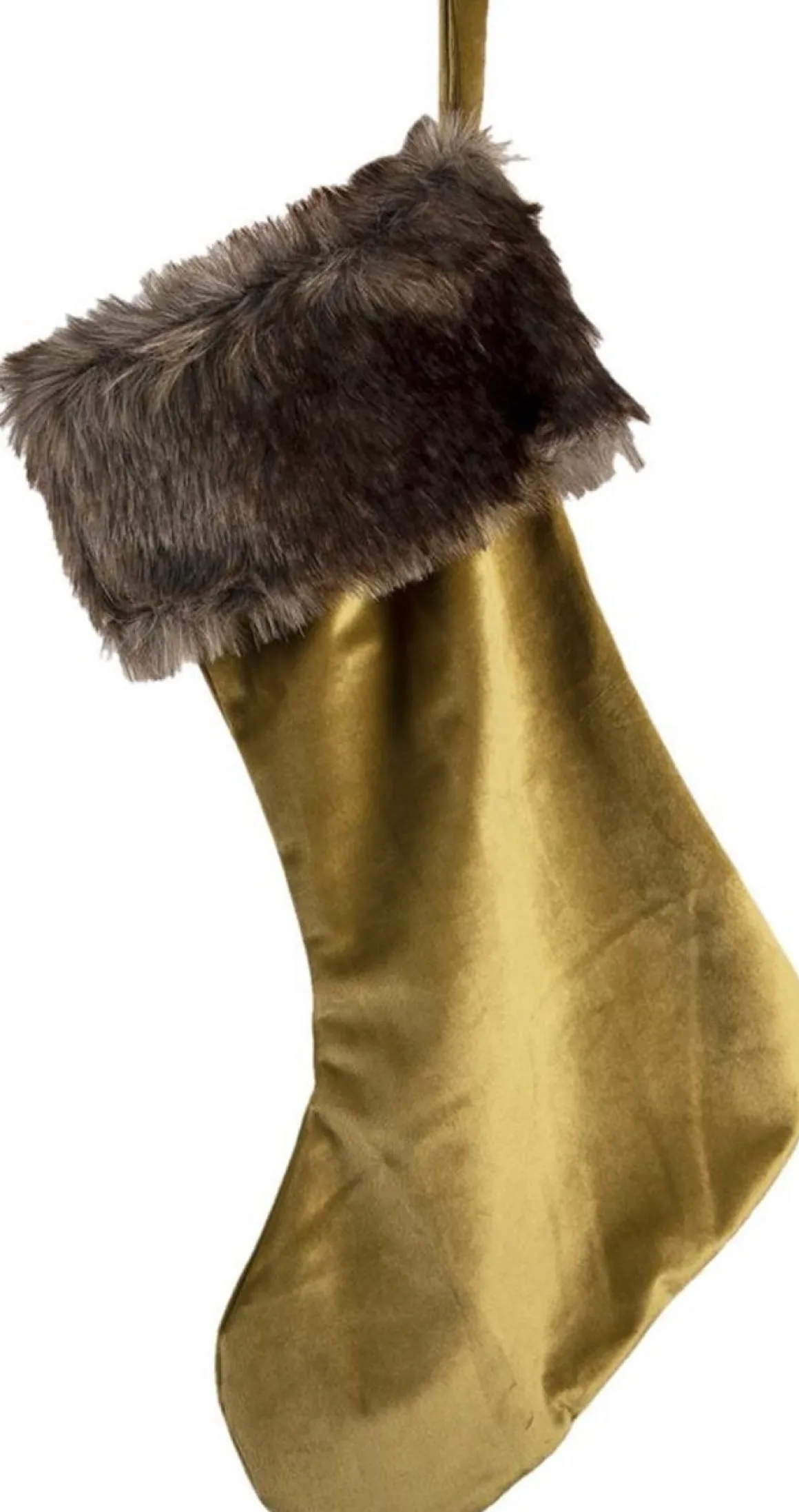 Clayre u0026 Eef Clayre & Eef Kerstsok Kerstsok 45 Cm Bruin Synthetisch Flash Sale