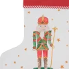 Clayre u0026 Eef Clayre & Eef Kerstsok Kerstsok 30X40 Cm Wit Rood Katoen Notenkraker Hot