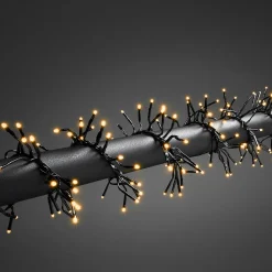 Konst Smide Kerstlichtsnoeren^Clusterverlichting Voor Binnen En Buiten - 8 Functies - 960 Leds – 2100K Amber – 7,2 Meter – Kerstverlichting – Ip44 – Incl. Transformator