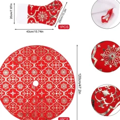 Selwo Kerstboomstandaarden^120 Cm Kerstboom Deken, Kerstboom Rokken, Kerstdecoratie, Kerstboom, Kerstdecoratie, Kerstboom, Kerstdecoratie, Kerstboomrok