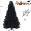 COAST™ Echte Kerstbomen^Coast Grote Kunstkerstboom Halloween - Zwart - 225 Cm