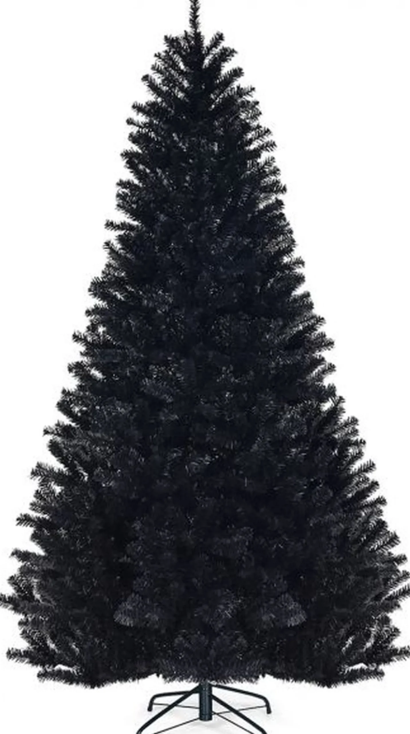 COAST™ Echte Kerstbomen^Coast Grote Kunstkerstboom Halloween - Zwart - 225 Cm