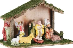 Merkloos Complete Kerststal Inclusief Kerststal Beelden 31 Cm Flash Sale
