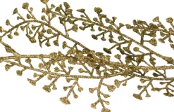 Cosy @ Home Cosy At Home Kerstboom Glitter Guirlande/Slinger - 2X - Goud - 180 Cm Cheap