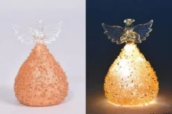 Daan Kromhout Design Daan Kromhout - Led Engel Glas Copper Shop