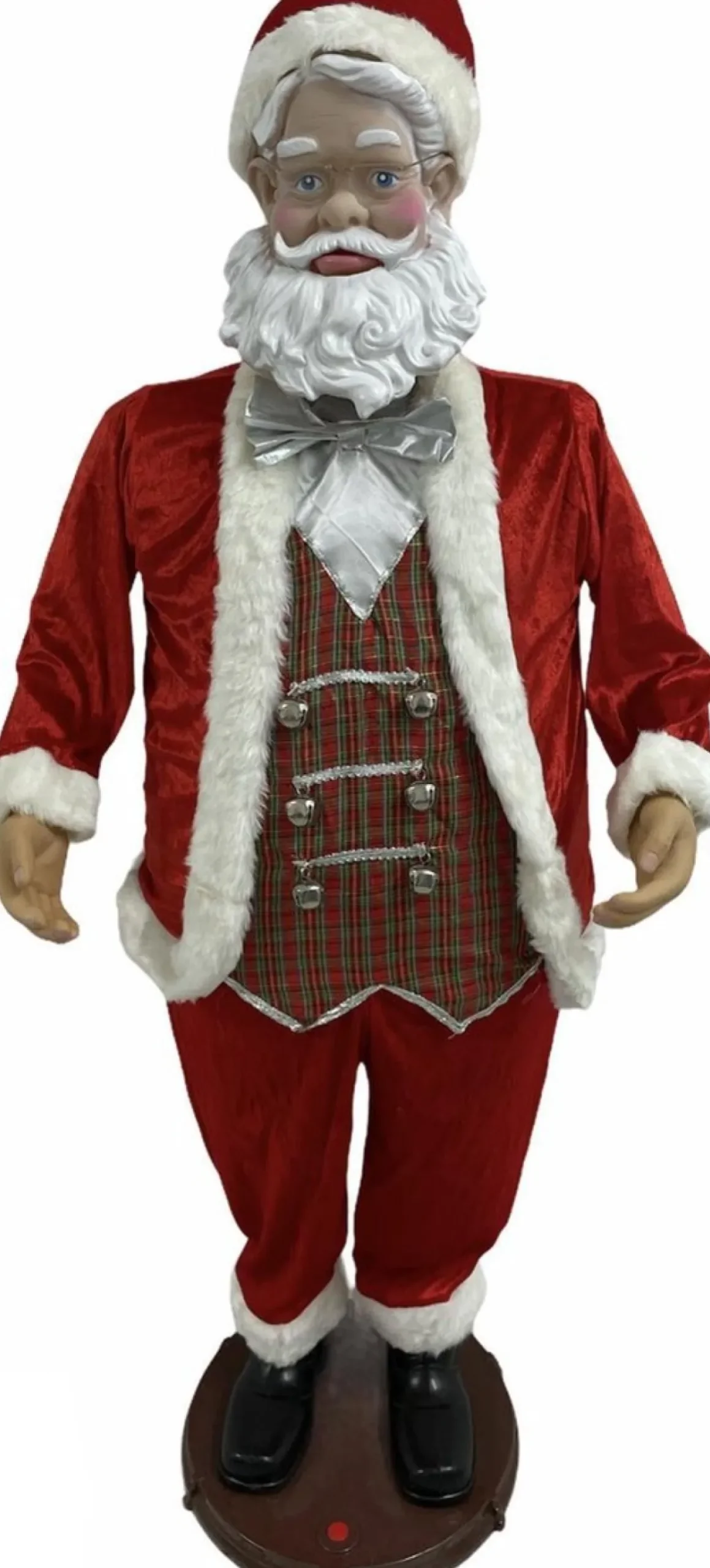 Magic Christmas Toys Dansende En Zingende Kerstman 1.5M (Met Microfoon Functie) New
