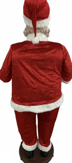 Magic Christmas Toys Dansende En Zingende Kerstman 1.5M (Met Microfoon Functie) New