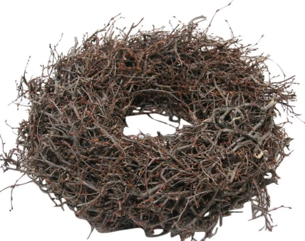 Dbt Kerstkrans - Bonsai Hout - O 45 Cm Flash Sale