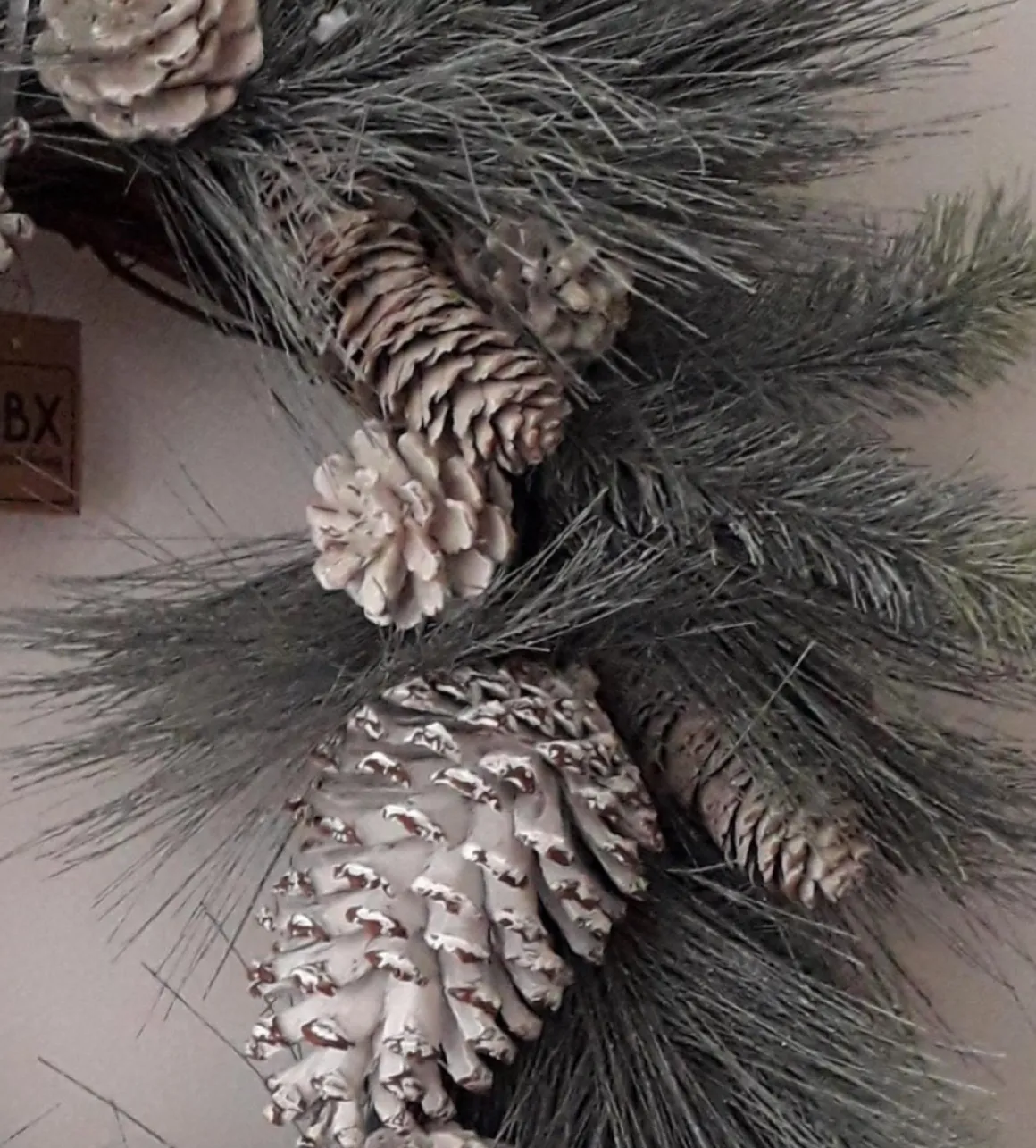 Dbt Krans Landelijkl Met Dennenappels Groen-Bruin-Wit D 36 Cm Cheap