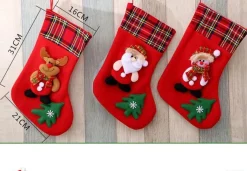 Merkloos Deardeer® Kerst Hangende Ornamenten Geschenkzakken Snoepzakjes - Kerstboomhanger, Kerstdecoratie Voor Kerstfeest Flash Sale