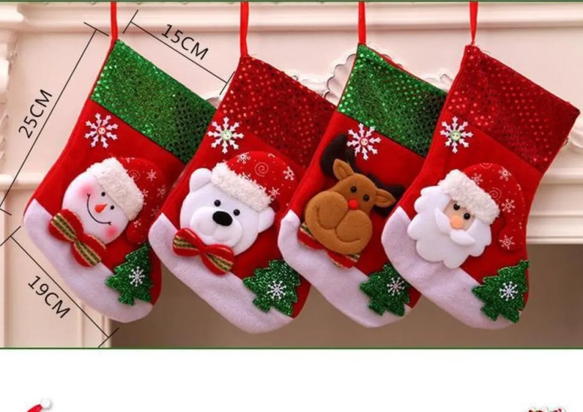Merkloos Deardeer® Kerst Hangende Ornamenten Geschenkzakken Snoepzakjes - Kerstboomhanger, Kerstdecoratie Voor Kerstfeest Online