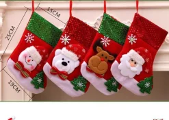 Merkloos Deardeer® Kerst Hangende Ornamenten Geschenkzakken Snoepzakjes - Kerstboomhanger, Kerstdecoratie Voor Kerstfeest Outlet