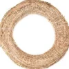 Merkloos Decoratie Krans Van Stro 40 Cm - Diy Kransen Maken - Kerst Deurkrans - Herfststukje Maken New