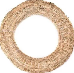 Merkloos Decoratie Krans Van Stro 35 Cm - Diy Kransen Maken - Kerst Deurkrans - Herfststukje Maken Best Sale