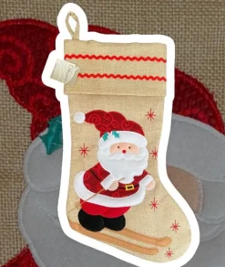 Decoris 45Cm Katoenen Kerstsok Store
