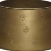 Decoris Kerstboomstandaarden^ Kerstboomring Ijzer Dia57Cm Antiek Goud/Kerstboomrok/ Sterk Materiaal/Kerstboomrok/ Kerstboomvoet