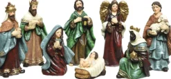 Decoris Kerststal Beelden/Kerstbeelden - 8X St -Tot 9 Cm -Polyresin Best Sale