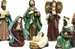 Decoris Kerststal Beelden/Kerstbeelden - 8X St -Tot 9 Cm -Polyresin Best Sale