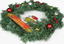* De Grinch Kerstdeurkrans, Kerstversiering 45X45 Cm Cheap