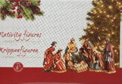 Decoris 7-Delige Kerststal Figuren Beeldjes 7 Cm - Kerstbeeldjes Flash Sale