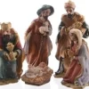 Merkloos 7-Delige Kerststal Figuren Beeldjes 9 Cm Shop