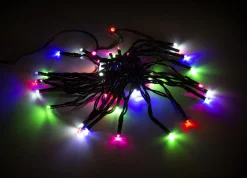 Deltaco Kerstlichtsnoeren^ Lgt-106 Led-Lichtlus Met Timerfunctie - Voor Binnen En Buiten - 3 Meter - Meerkleurig