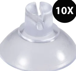 Dolami Zuignapjes - 10 Stuks - Voor Ophangen Kerstverlichting, Lichtgordijn, Sterrengordijn, Sneeuwvlokgordijn, Sfeerverlichting En Kerstversiering - Handiger Dan Zuignap Met Haak - Voor Gladde Ondergrond Cheap