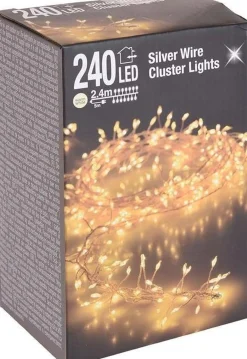 Merkloos Lichtslangen^Draad - Cluster - 240Led