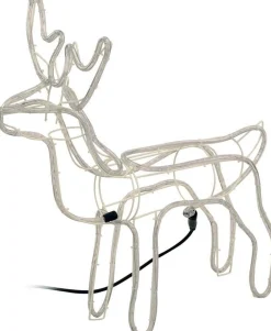 DecorativeLIghting Verlichte Kerstfiguren^3D Rendier Lichtslang Met (216 Lampjes)Decorative Lighting