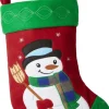 Tectake Dressforfun - Sint-Niklaaslaarzen Met Sneeuwmanmotief - Verkleedkleding Kostuum Halloween Verkleden Feestkleding Carnavalskleding Carnaval Feestkledij Partykleding - 303313 Best
