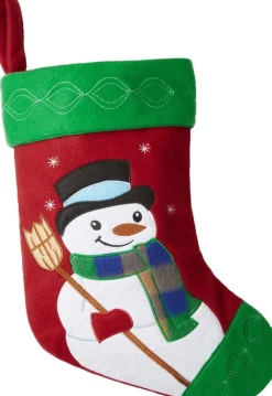 Tectake Dressforfun - Sint-Niklaaslaarzen Met Sneeuwmanmotief - Verkleedkleding Kostuum Halloween Verkleden Feestkleding Carnavalskleding Carnaval Feestkledij Partykleding - 303313 Best