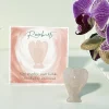 Engel Nkwarts - Kristal - Edelsteen - Bescherm - Angel - Rosequartz - Geschenk - Cadeau - Gift - Liefde - Troost - Vriendschap Roze Flash Sale
