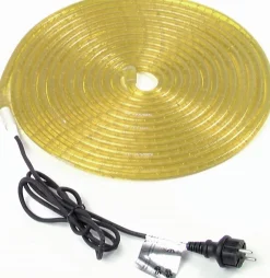 EUROLITE Lichtslangen^ Lichtsnoer - 5 Meter – Lichtslang Buiten - Rl1-230V - Geel