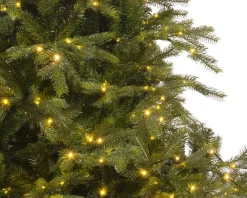 Everlands Kunstkerstbomen^ Grandis Fir Kunstkerstboom | 210 Cm | 550 Led | 2326 Takken