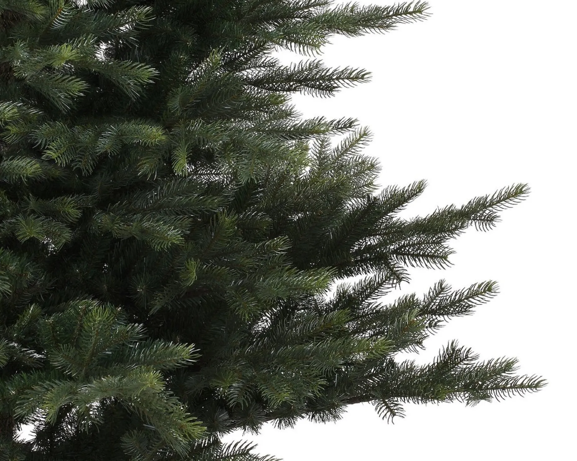 Everlands Kunstkerstbomen^ Grandis Fir Kunstkerstboom 150 Cm - Zonder Verlichting