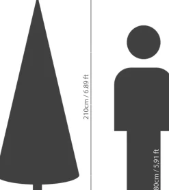 Everlands Kunstkerstbomen^ Grandis Fir Prelit Snowy Groen - Kerstboom - O152Xh210 Cm 550 Led