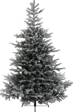 Everlands Kunstkerstbomen^ Grandis Fir Snowy Groen - Kerstboom - O132Xh180 Cm