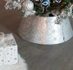 Everlands Kerstboomstandaarden^ Kerstboomring Zink Dia57Cm