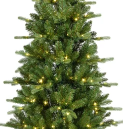 Everlands Kunstkerstbomen^ Kunstkerstboom Killington Fir Prelit O103-210 Cm Groen