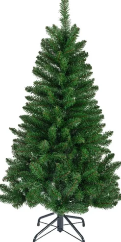 Everlands Kunstkerstbomen^ Kunst Kerstboom/Kunstboom - Groen - 120 Cm - Slank