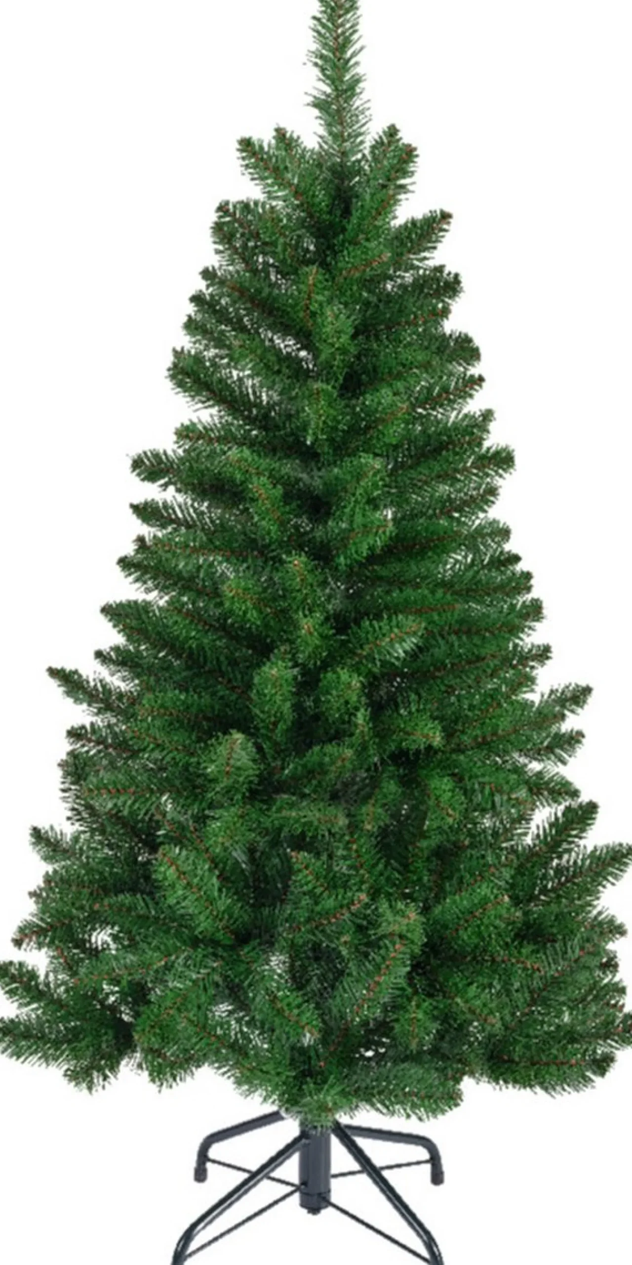 Everlands Kunstkerstbomen^ Kunst Kerstboom/Kunstboom - Groen - 120 Cm - Slank