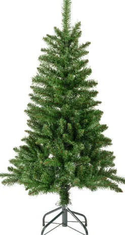 Everlands Kunstkerstbomen^ Kunst Kerstboom/Kunstboom - Groen - 120 Cm - Slank